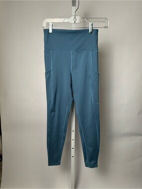 American Eagle Slate Blue Everyday Pocket Legging #P378